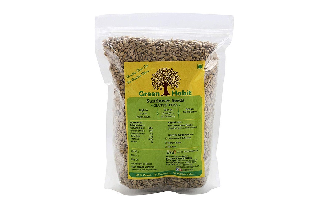 Green Habit Sunflower Seeds    Pack  250 grams